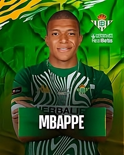 Imagen de Mbappé en el Betis